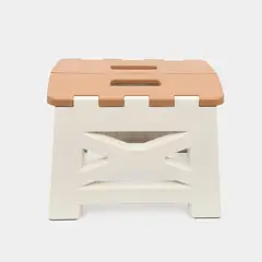 GENERICO - Piso Plegable Roble Banco Silla Taburete Mediano