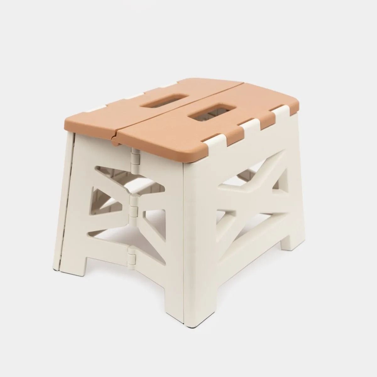 GENERICO - Piso Plegable Roble Banco Silla Taburete Mediano