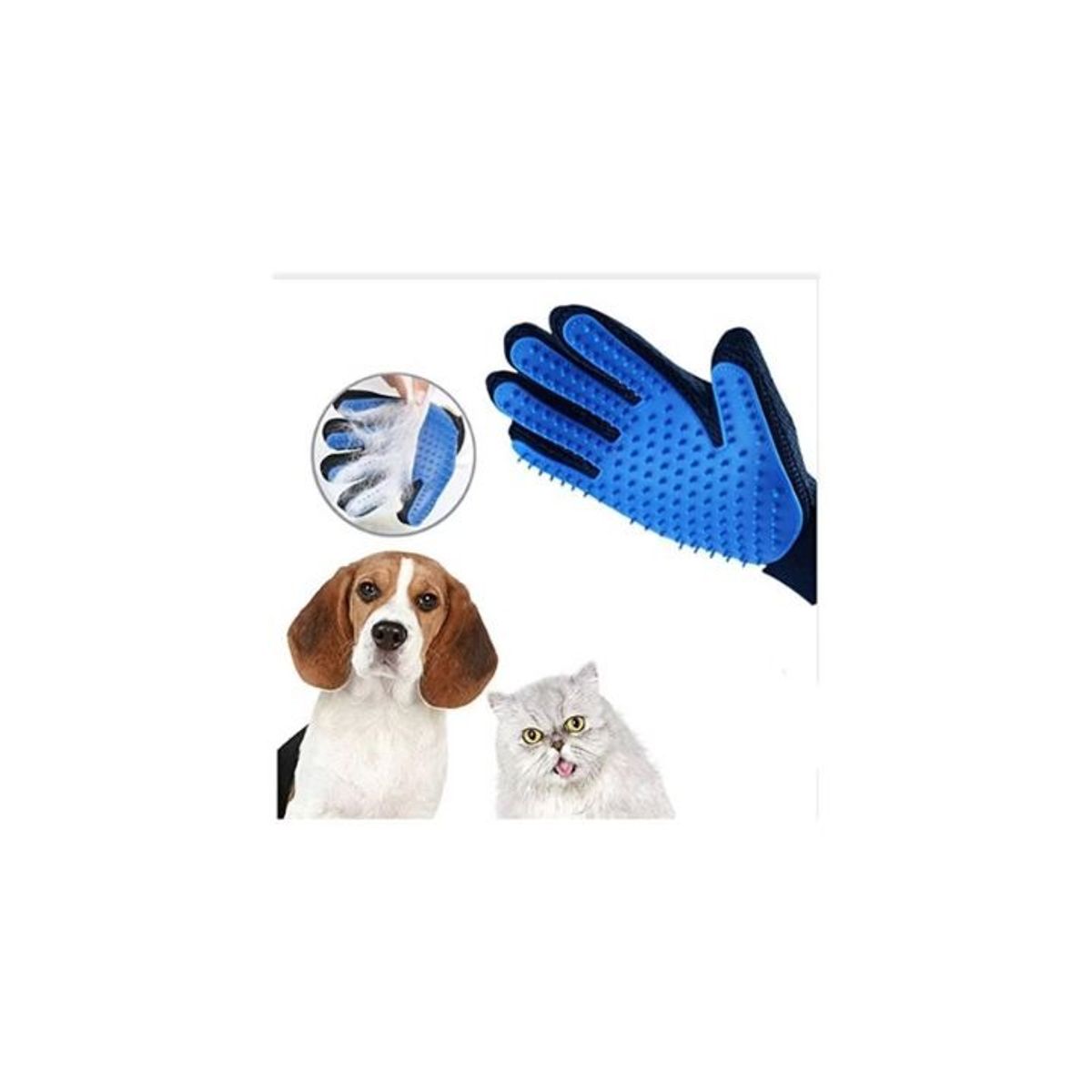 GENERICO - Guante Para Peinar Extractor Saca Pelos Perro Y Gato