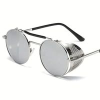LENTES DE SOL STEAMPUNK METALICO FULL MODA
