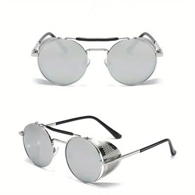 Imagen 2 del producto LENTES DE SOL STEAMPUNK METALICO FULL MODA