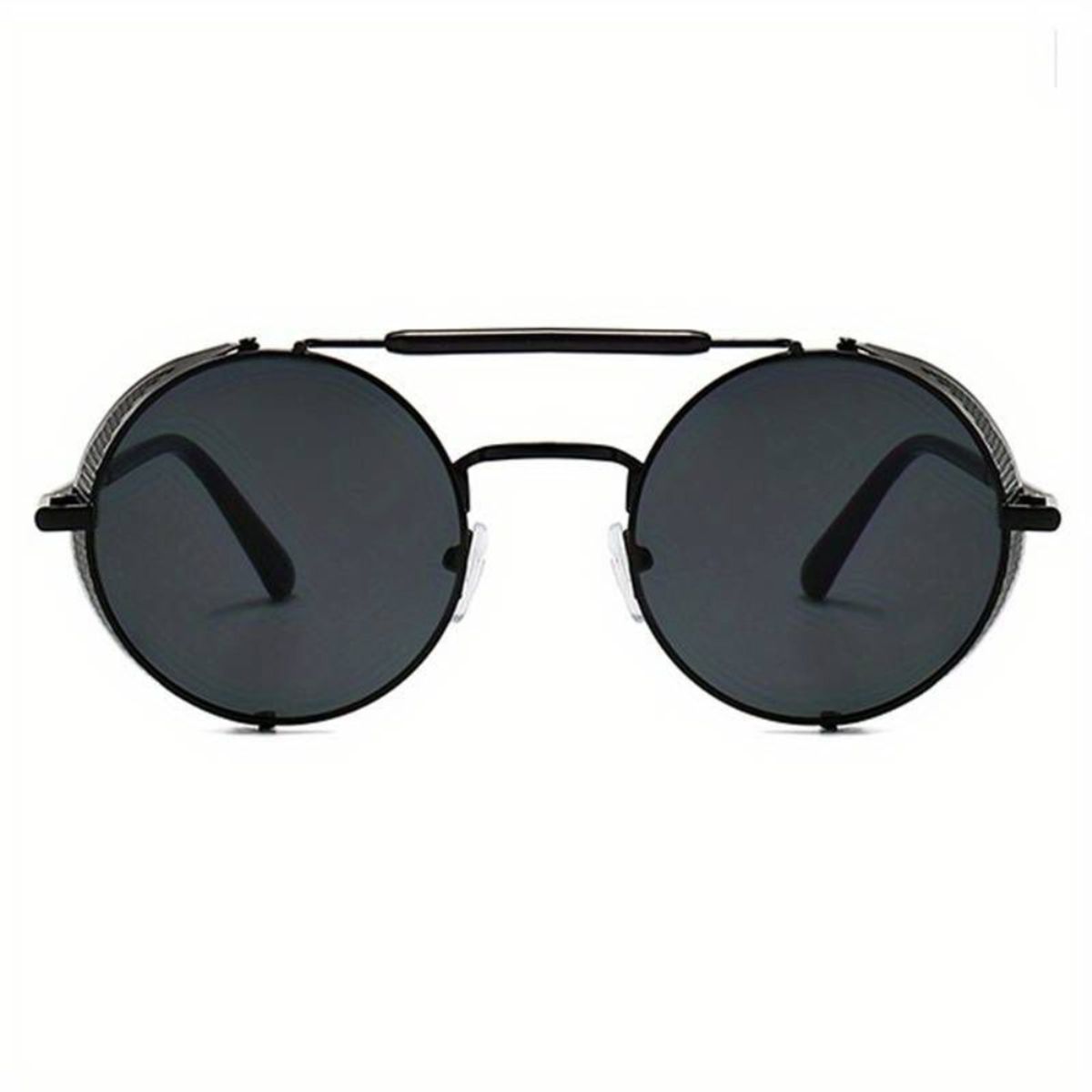 GENERICO - LENTES DE SOL STEAMPUNK  METALICO  FULL MODA