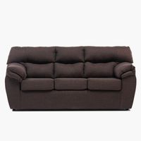 Sofa Zeus 3C Tela Chocolate