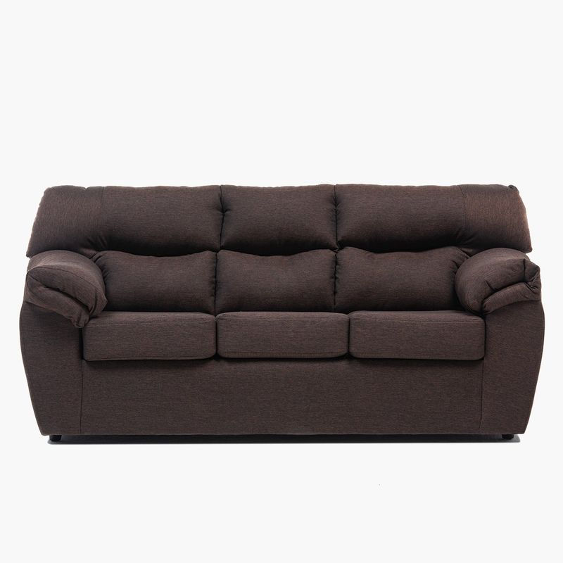 CABSUR - Sofa Zeus 3C Tela Chocolate
