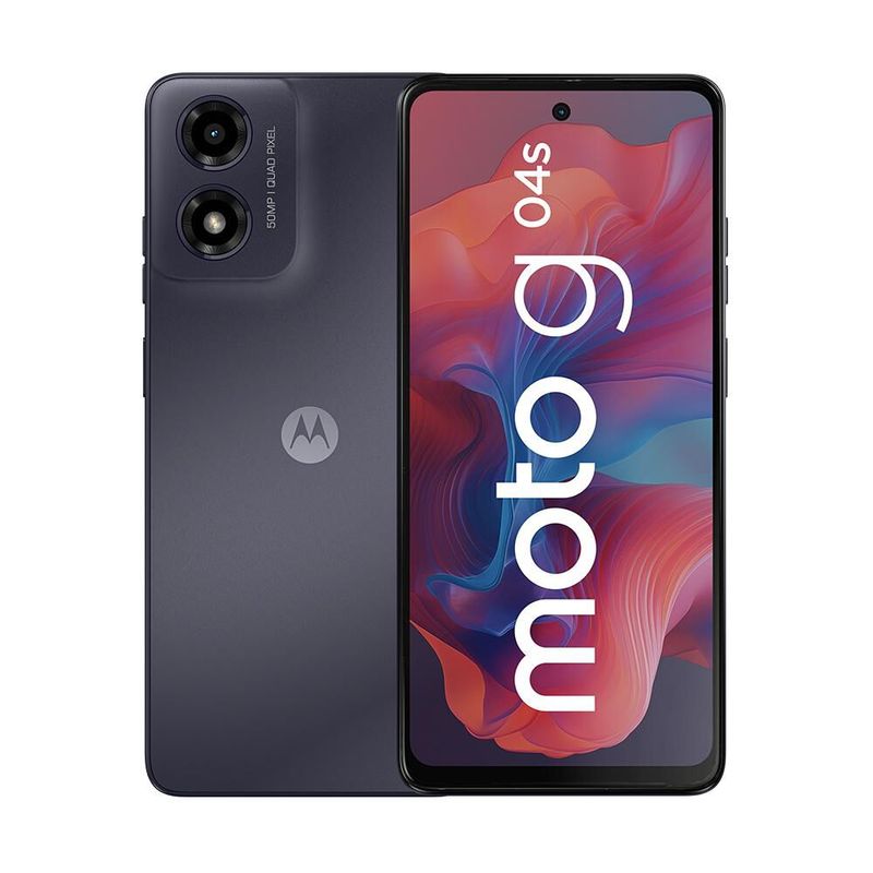MOTOROLA - Smartphone Moto G04s 128GB4GB Negro Liberado
