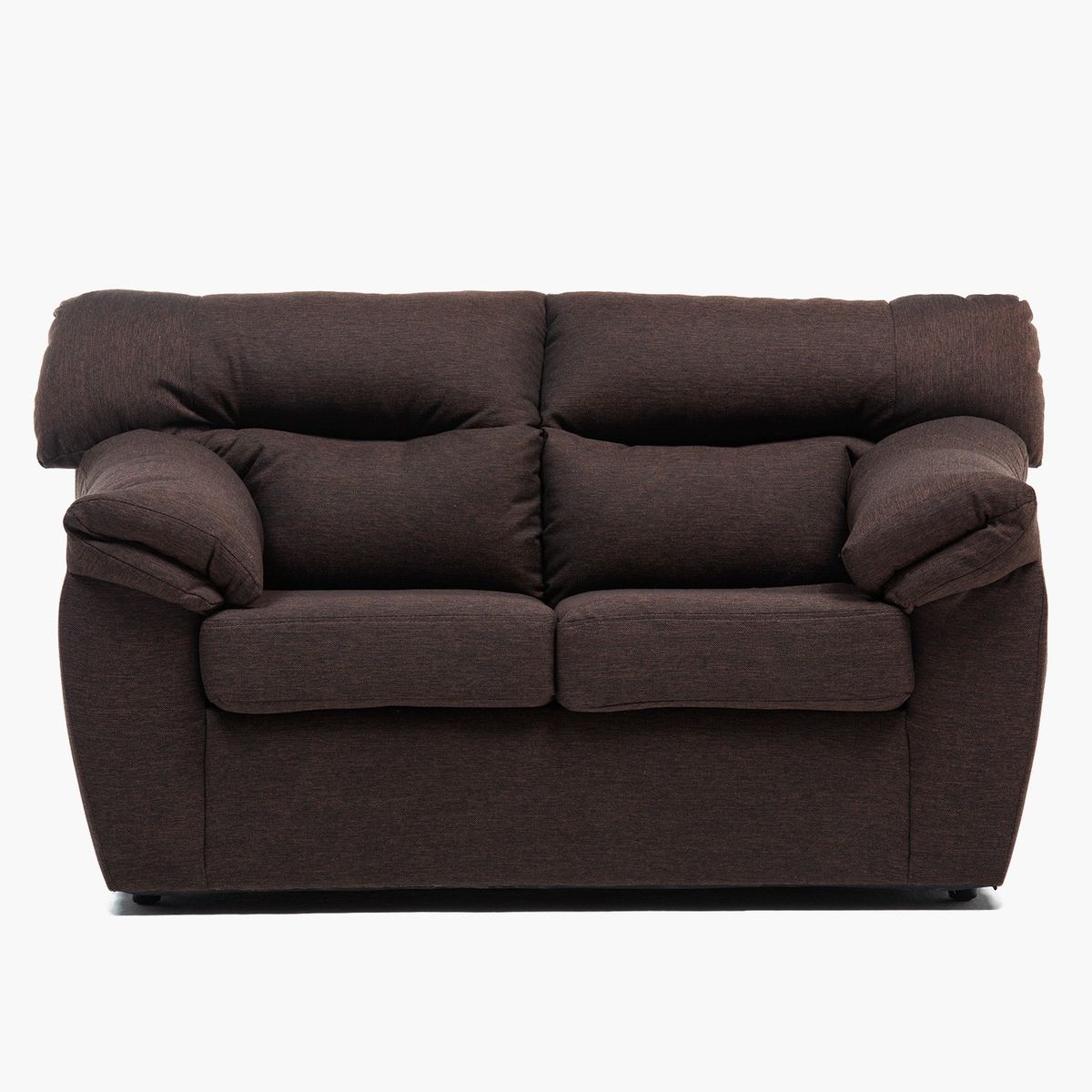 CABSUR - Sofa Zeus 2C Tela Chocolate