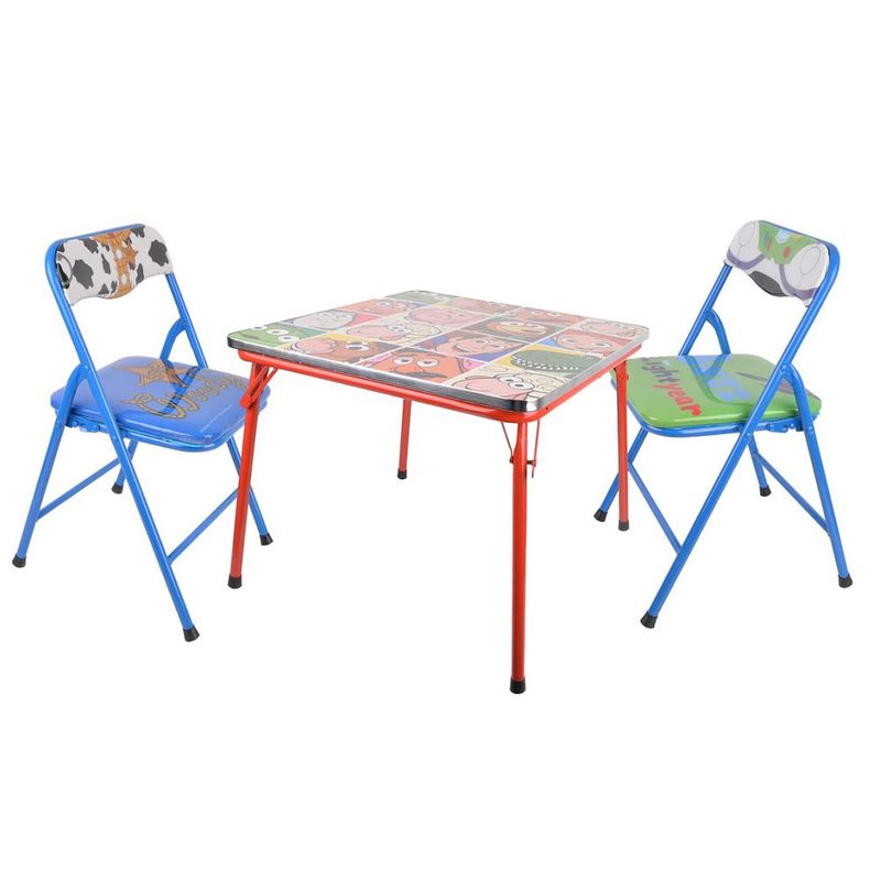 GENERICO - Mesa Plegable Con 2 Sillas Para Niño Negro Hogar