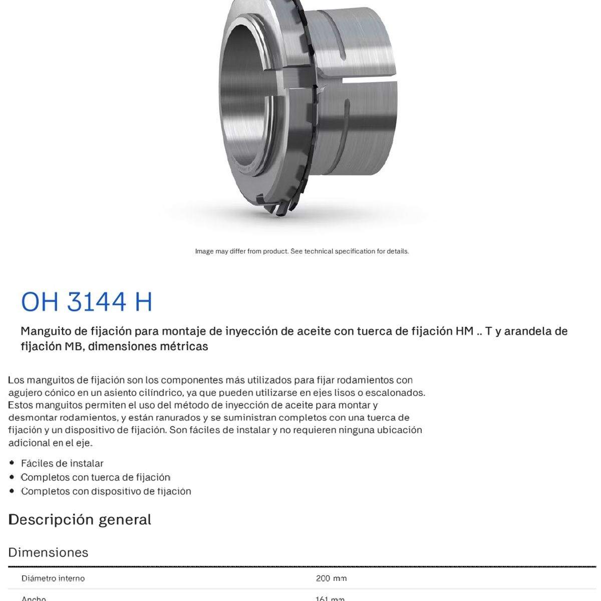 SKFK - MANGUITO SKF OH 3144 H