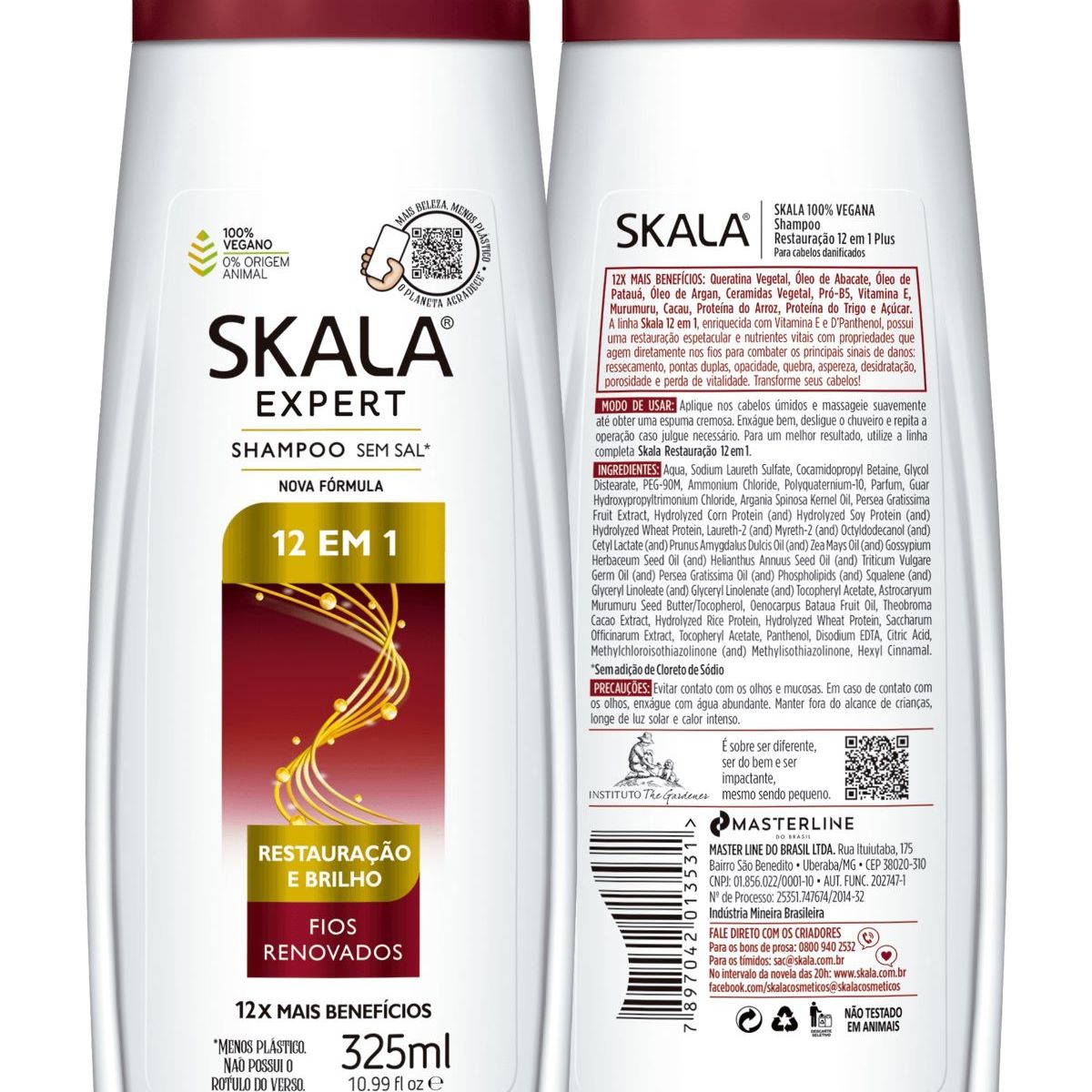 SKALA - Shampoo Restauración 12 En 1 Skala 325 ml