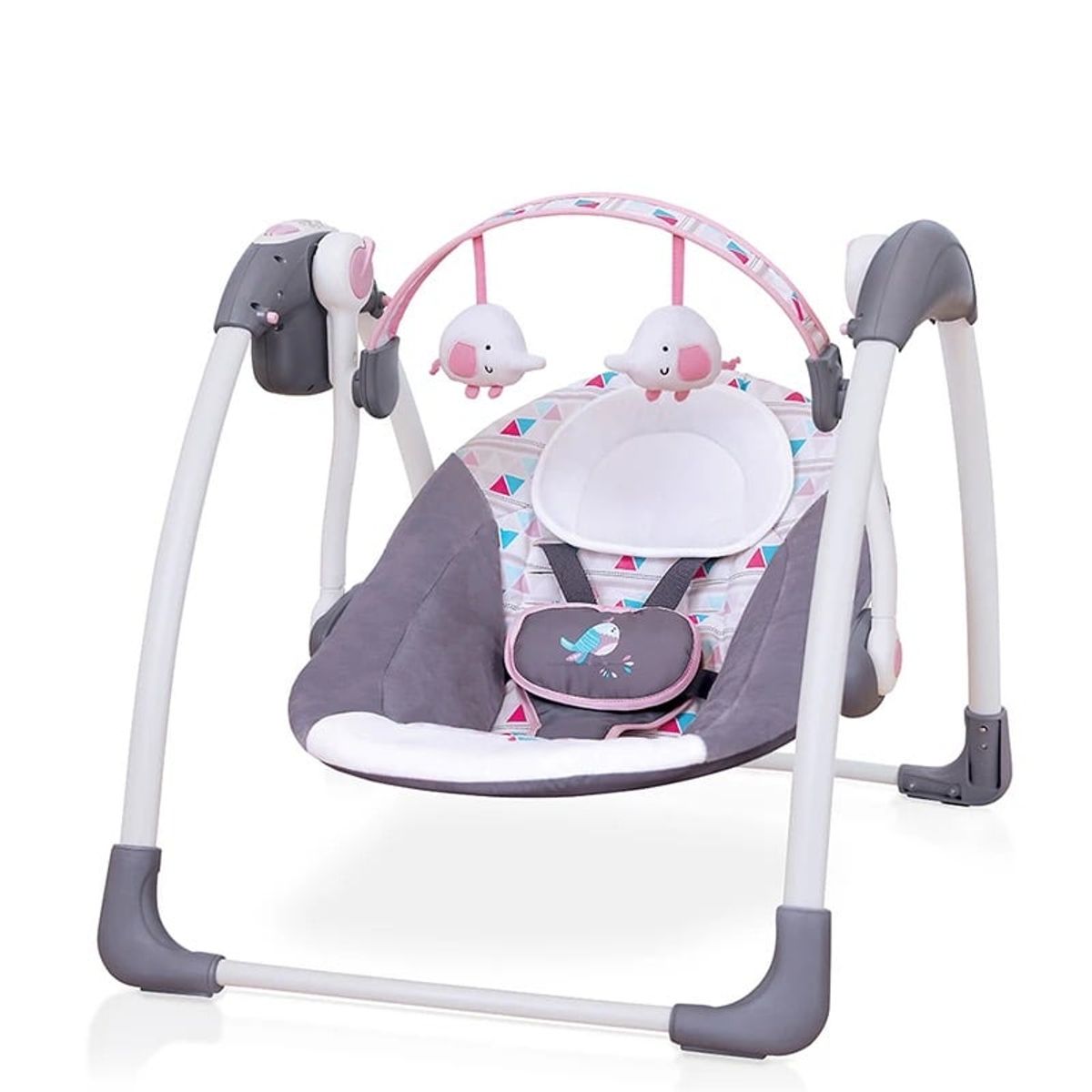 ACTUAL - Silla Mecedora Para Bebés Reclinable Ajustable Con Música