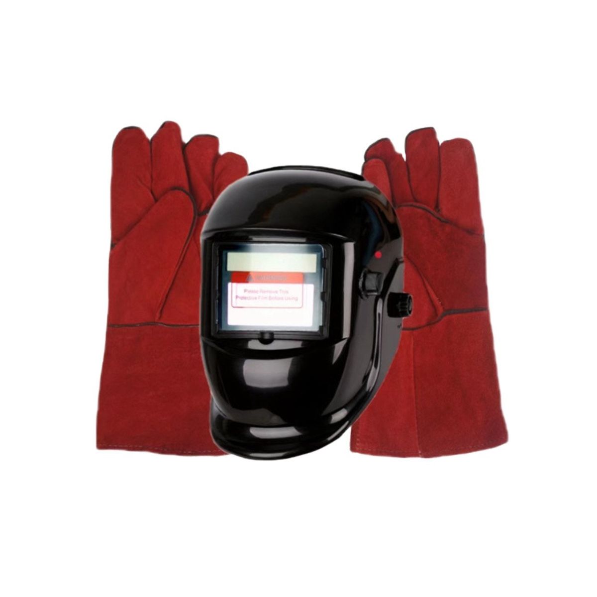 ACTUAL - Mascara Soldar Fotosensible Cintillo Acolchado Incluye Guantes