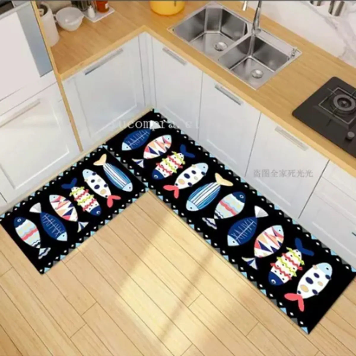GENERICO - Alfombra Cocina Piso Entrada Antideslizante