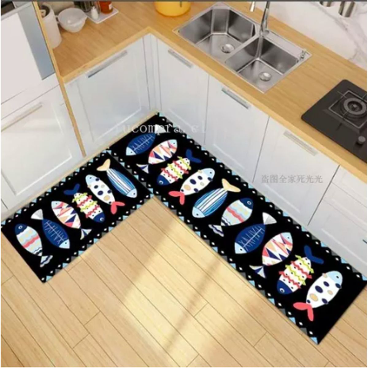 GENERICO - Alfombra Cocina Piso Entrada Antideslizante