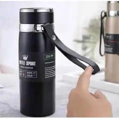 THERMOMIX - Termo Acero Inoxidable Con Filtro Té cafe agua bebida jugo 900ml