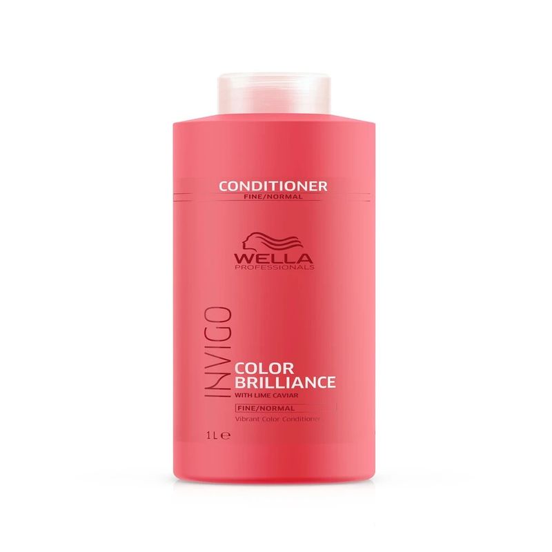 WELLA - Acondicionador Wella Brilliance 1000ml Realza Color
