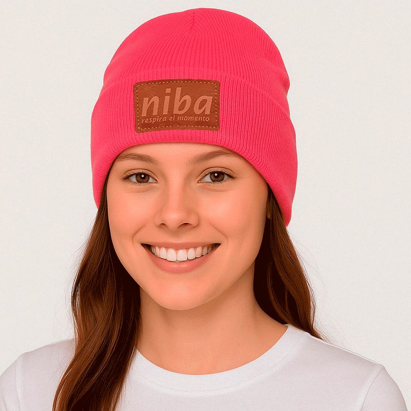 NIBA - Gorro Lana Los Maquis Rosa 3 Niba