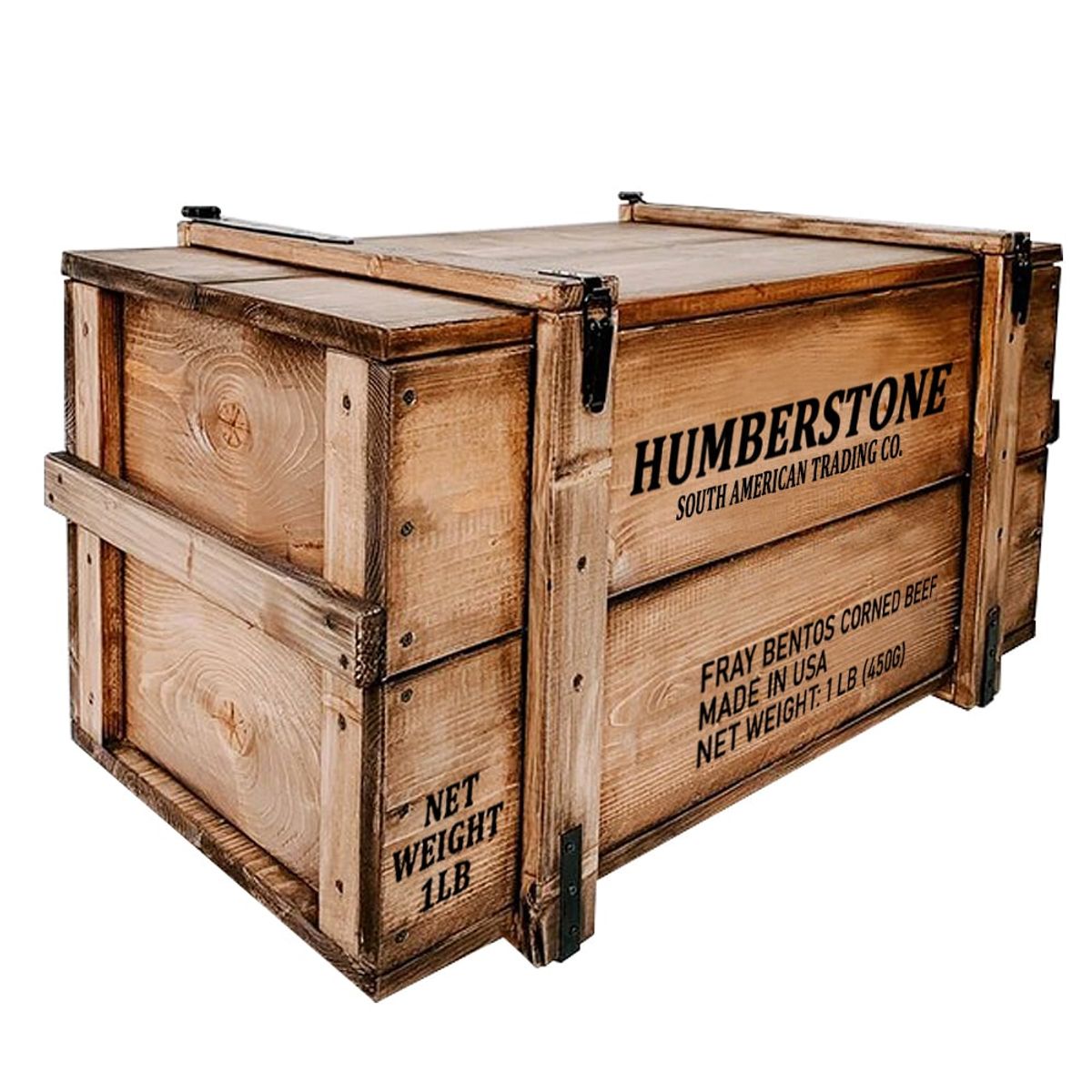 ARTE CHICO - Mesa de Centro tipo Baúl Antiguo