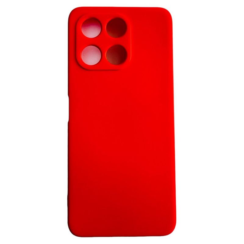 GENERICO - Carcasa Funda Para Honor X6a Plus Silicona Rojo