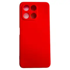 GENERICO - Carcasa Funda Para Honor X6a Plus Silicona Rojo