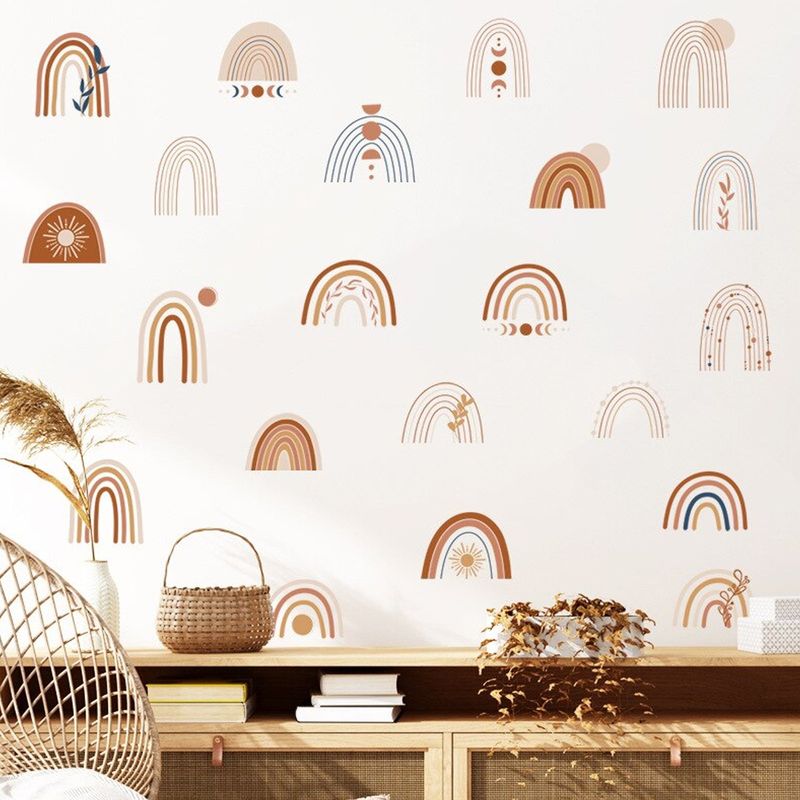 CREA TALLER - Arcoíris tierra vinilo stickers deco muro dormitorio infantil