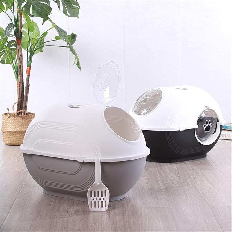 GENERICO - ARENERO CUPULA BAÑO SANITARIO PARA GATOS XXXL
