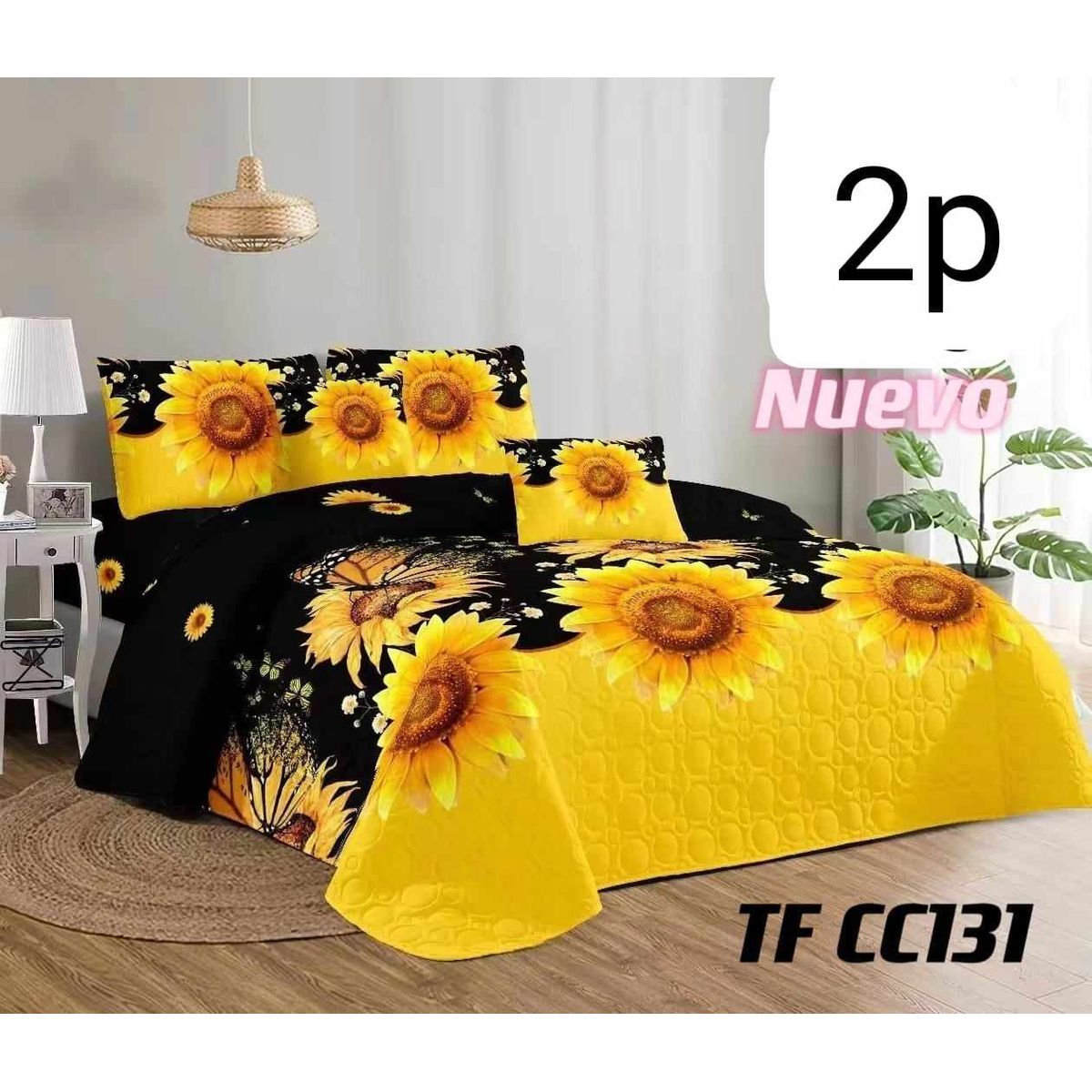 GENERICO - CUBRECAMA QUILT DE VERANO 2P - DISEÑO