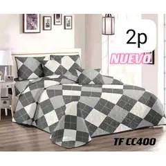 GENERICO - CUBRECAMA QUILT DE VERANO 2P - DISEÑO