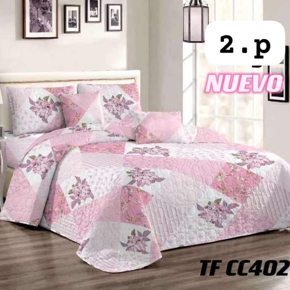 GENERICO - CUBRECAMA QUILT DE VERANO 2P - DISEÑO