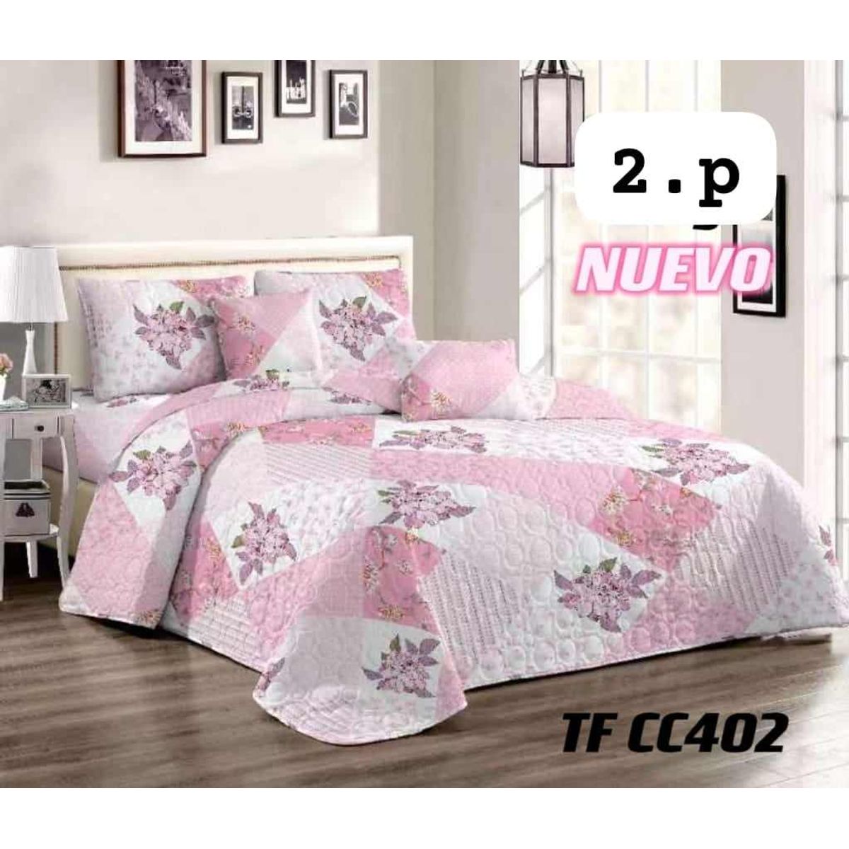 GENERICO - CUBRECAMA QUILT DE VERANO 2P - DISEÑO