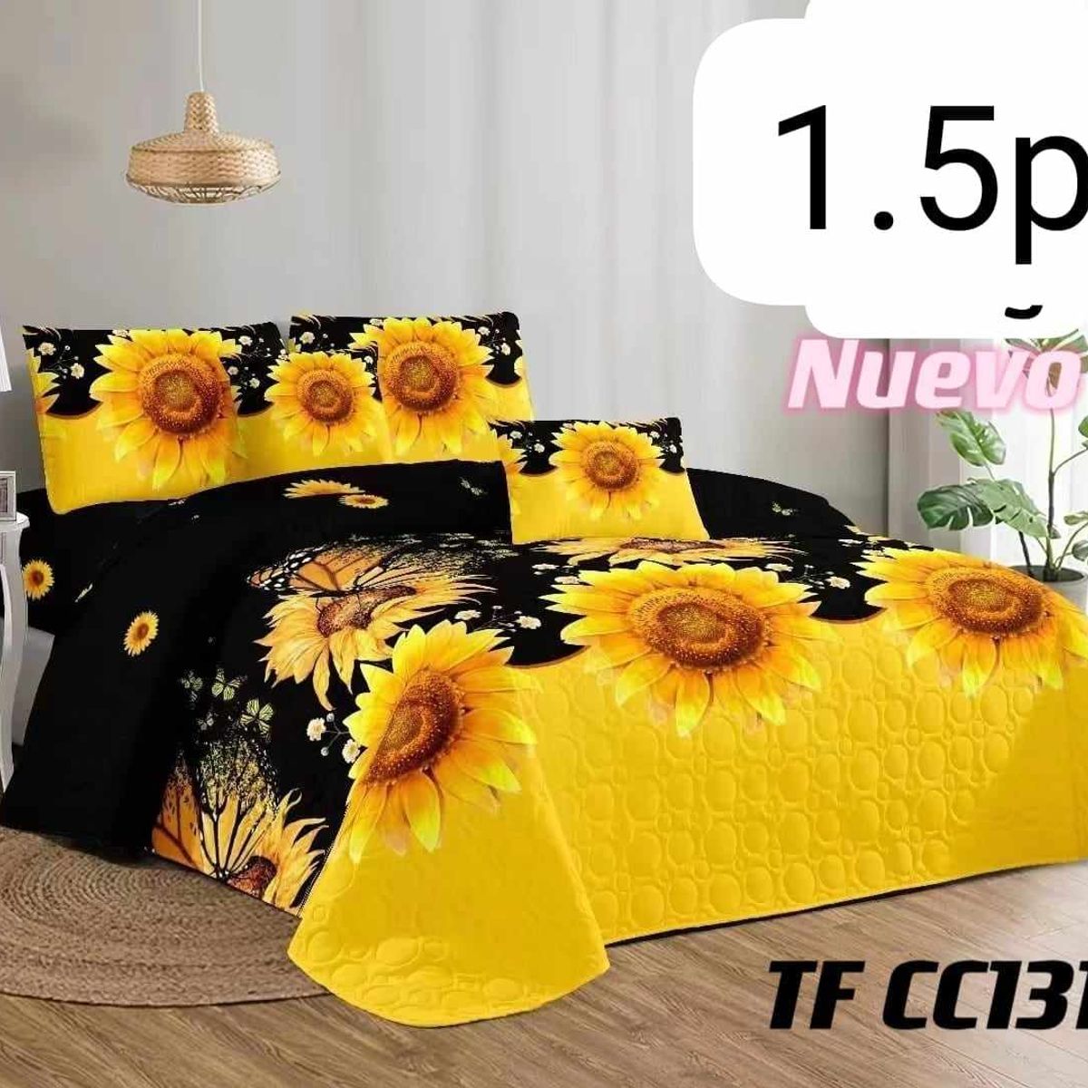 GENERICO - CUBRECAMA QUILT DE VERANO 15P - DISEÑO