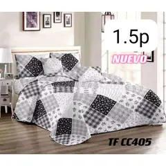 GENERICO - CUBRECAMA QUILT DE VERANO 15P - DISEÑO