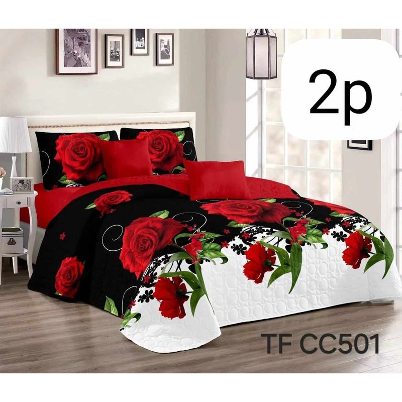 GENERICO - CUBRECAMA QUILT DE VERANO 2P - DISEÑO