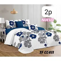 GENERICO - CUBRECAMA QUILT DE VERANO 2P - DISEÑO