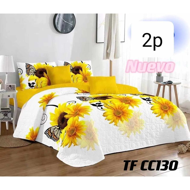 GENERICO - CUBRECAMA QUILT DE VERANO 2P - DISEÑO