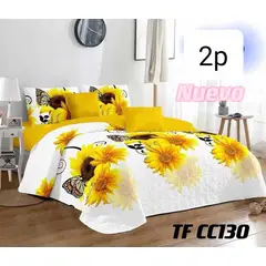 GENERICO - CUBRECAMA QUILT DE VERANO 2P - DISEÑO