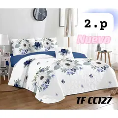 GENERICO - CUBRECAMA QUILT DE VERANO 2P - DISEÑO