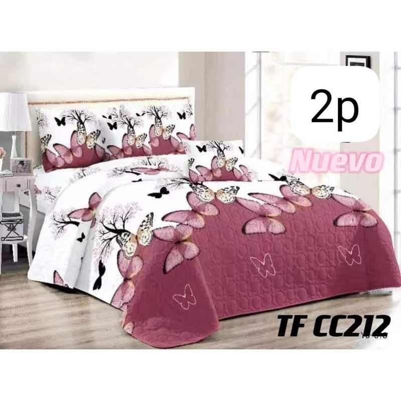 GENERICO - CUBRECAMA QUILT DE VERANO 2P - DISEÑO