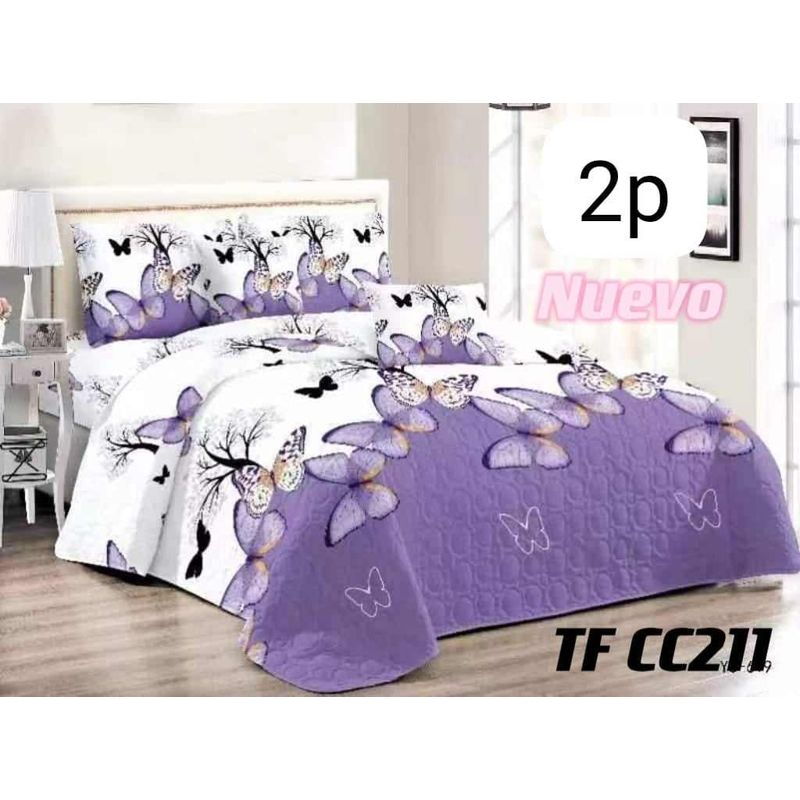 GENERICO - CUBRECAMA QUILT DE VERANO 2P - DISEÑO