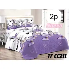 GENERICO - CUBRECAMA QUILT DE VERANO 2P - DISEÑO