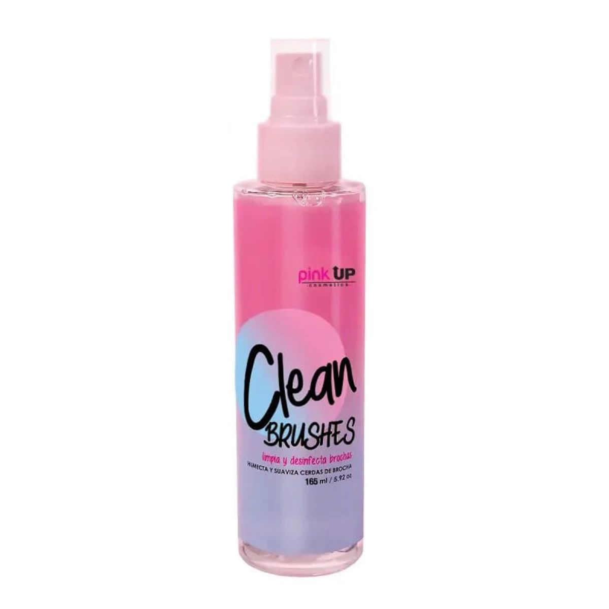GENERICO - Limpiador De Brochas Limpia Desinfecta Suaviza Pink Up