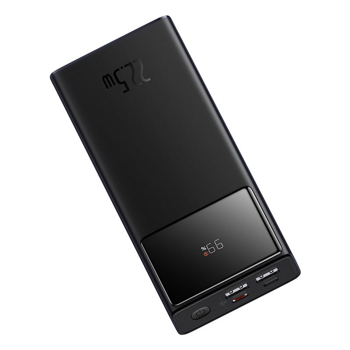 BASEUS - Powerbank Baseus Pantalla Digital 30000mAh 225W USB a Tipo C Negro