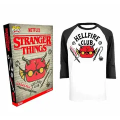 FUNKO - Tees Stranger Things Hellfire Club Talla L