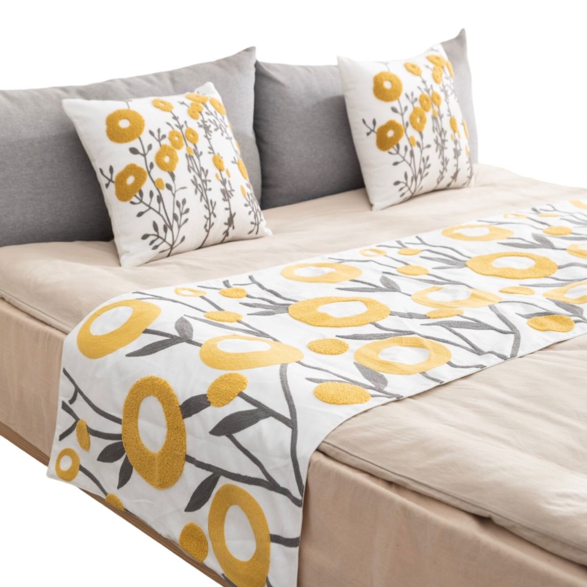 GENERICO - PIECERA BORDADA SIN FUNDAS