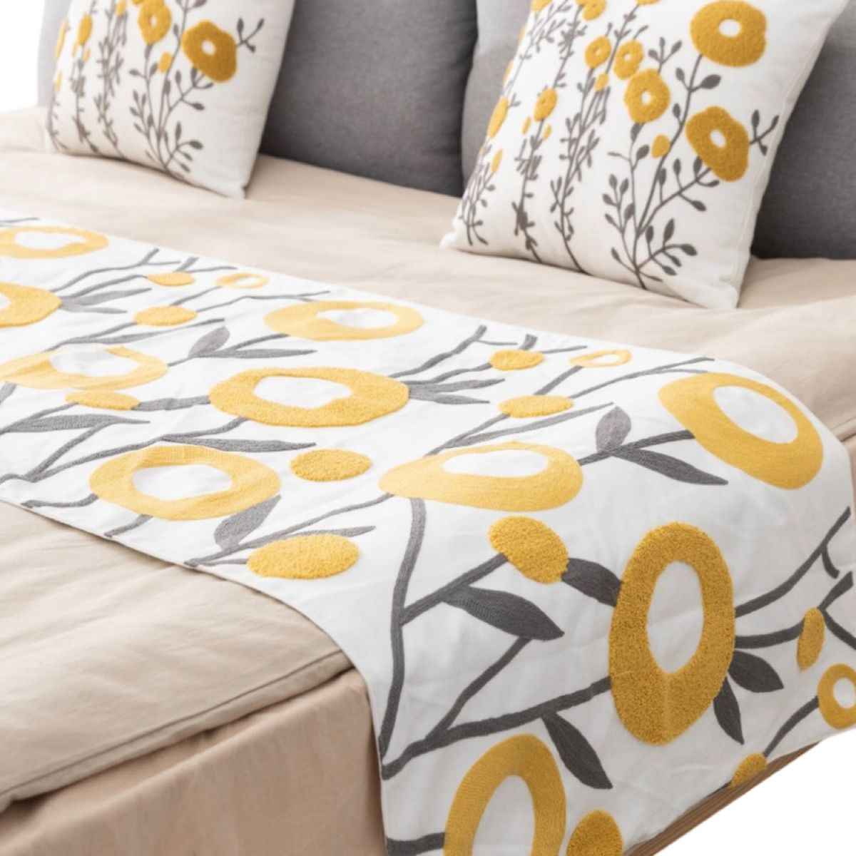 GENERICO - PIECERA BORDADA SIN FUNDAS