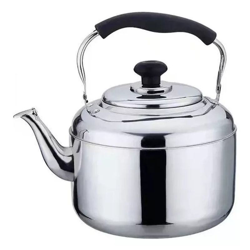 GENERICO - Tetera 1 Litros kettle Color plateado c/filtro