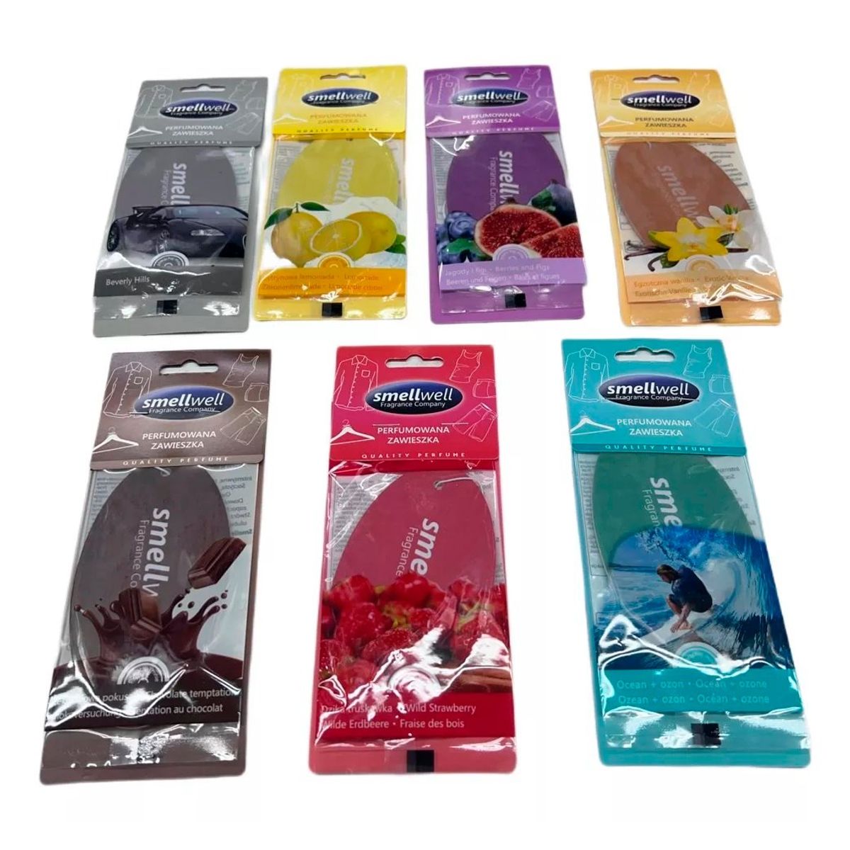 SMELL IT - Pack 50 Unidades Ambientadores Para Auto Aromático