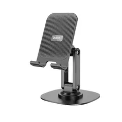 HOCO - Soporte de Escritorio Para Celulares Giratorio 360° y Plegable 180°