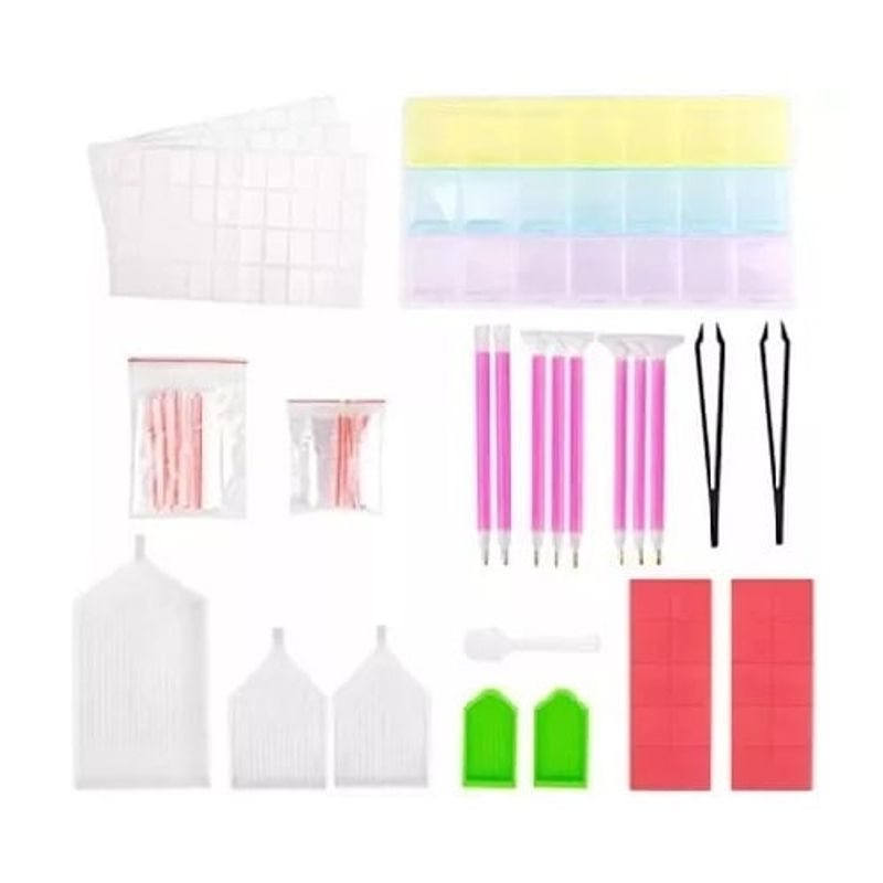GENERICO - Kit  Herramientas 90 Piezas 5d De Pintura Diamante 295069