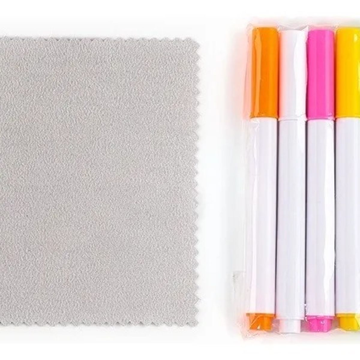 GENERICO - Pizarra Led Acrilica 20x30 Cm Transparente C Luz + Plumones