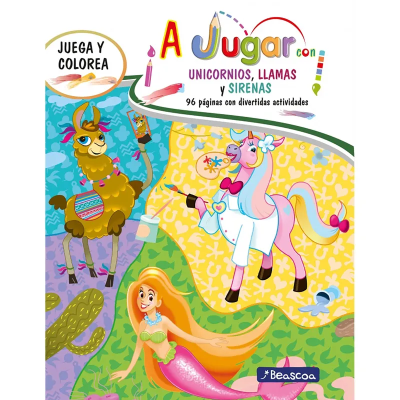PENGUIN RANDOM HOUSE - LIBRO A Jugar Con Unicornios, Sirenas Y Llamas